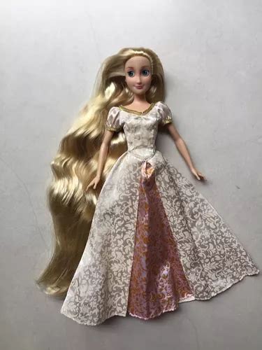 Mu Eca Rapunzel Enredados Tangled Disney Store Parks Barbie En Venta En