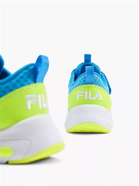 Fila Fila New Toddlers Neon Bluegreen Velcro Trainer In Blue