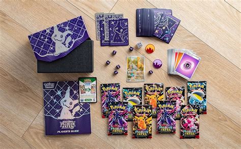 The Pok Mon Tcg Scarlet Violetpaldean Fates Elite Trainer Box Contents