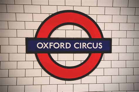 Oxford Circus Royalty-Free Stock Photo