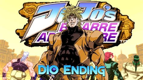 Jojo S Bizarre Adventure Dio Ending Playstation Arcade Mode Youtube