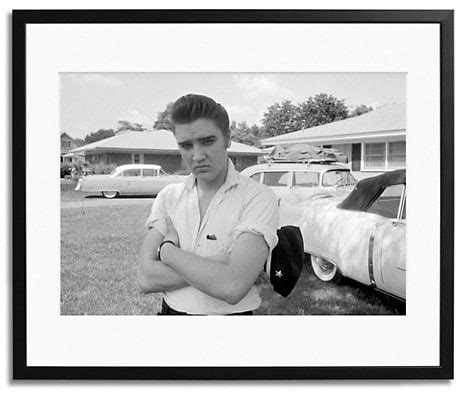 Sonic Editions Elvis Presley With His Cadillacs Framed Photo ShopStyle