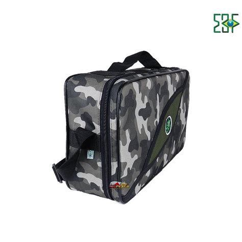 Bolsa de Pesca EBF Porta Carretilha ou Molinete Camuflada Urbano cód