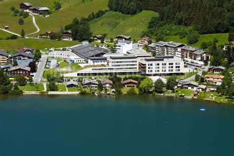 Luftaufnahme Zell am See Klinikgelände des Krankenhauses Tauern