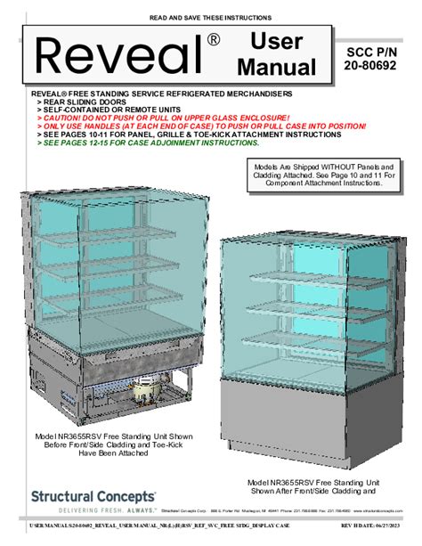 Refrigerated Service Case Structural Concepts