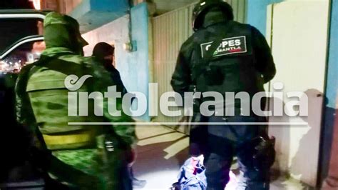 Aplican Polic A De Huamantla Y Sedena Operativo En San Jos Xicoht Ncatl