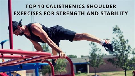 Best Calisthenics Shoulder Workout 10 Exercises The Fitness Phantom