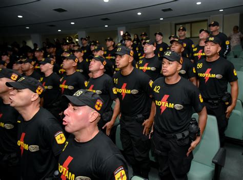 Policiais militares iniciam curso de formação para compor batalhão de