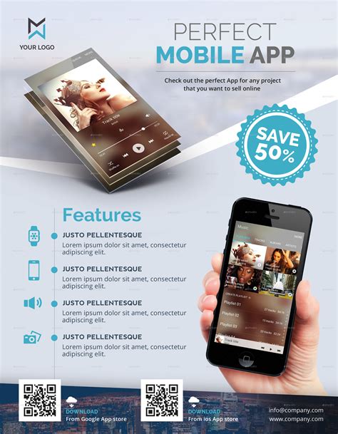 Mobile App Flyer By Madridnyc GraphicRiver