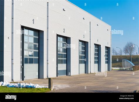 small industrial unit stock photo alamy