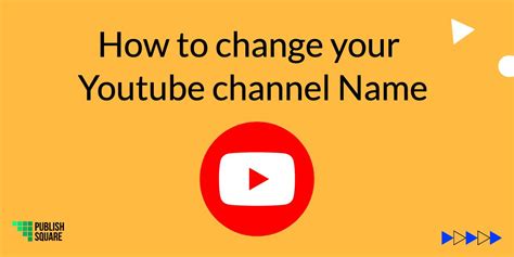 How To Change Your Youtube Channel Name Tutorial