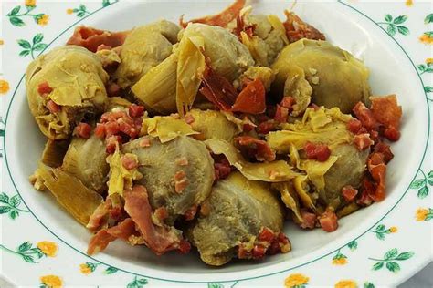 Alcachofas con jamón Cocina para Torpes