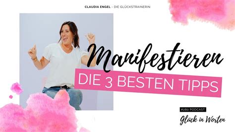 Glück in Worten 280 Manifestieren 3 besten Tipps YouTube