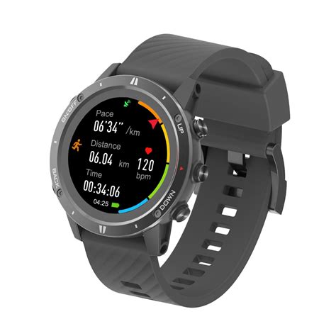 SUNROAD GPS Watch Fitness Wrist Watch for Running Swimming Climbing ...