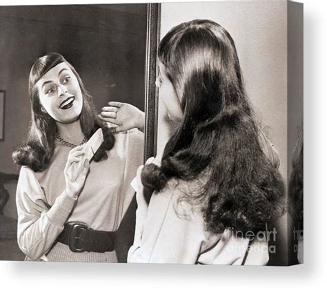 Opera Singer Roberta Peters Combing Canvas Print / Canvas Art by ...