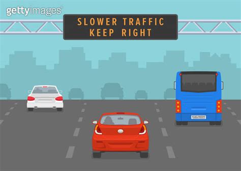 Safe Driving Tips And Traffic Regulation Rules Cars Passing Through