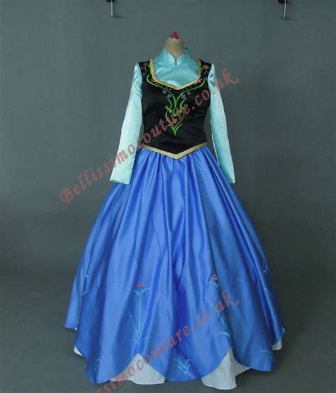 Disney Frozen Princess Anna Costume Adult Size Anna