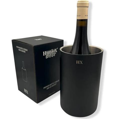 Huniox Chill Out Rafraichisseur De Bouteille De Vin Seau Champagne