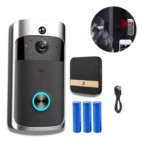 Campainha C Camera Wifi S Fio Inteligente Interfone Nova