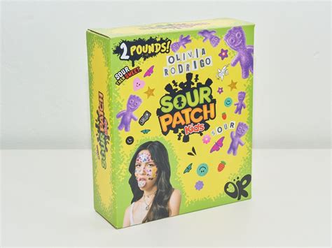 Olivia Rodrigo Sour Patch Kids Candy Limited Edition - box only ...