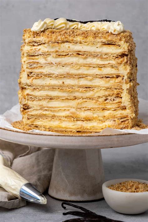 Napoleon Cake Video Spatula Desserts