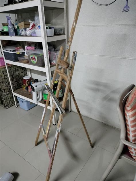 Painting Easel stand, Hobbies & Toys, Stationary & Craft, Art & Prints ...