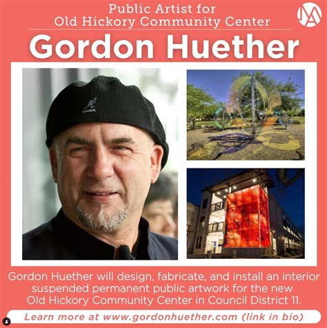 Gordon Huether Selected For Nashville Old Hickory Community Center