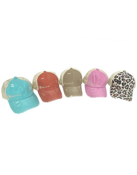 03374 Ponytail Hat Beck S Country Store