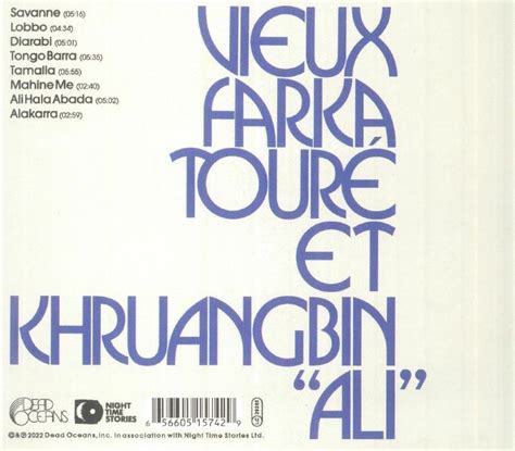 VIEUX FARKA TOURE KHRUANGBIN Ali CD At Juno Records