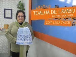 Toalha De Lavabo Em Crivo Sem Corte Leila Jacob Vitrine Do