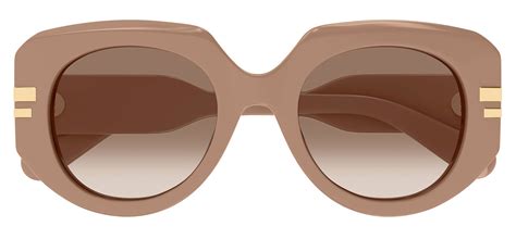 Chloe CH0257S Sunglasses Nude Brown Tortoise Black