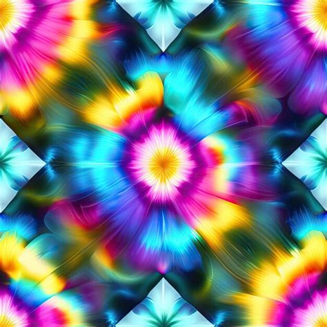 Premium Ai Image Seamless Tie Dye Pattern