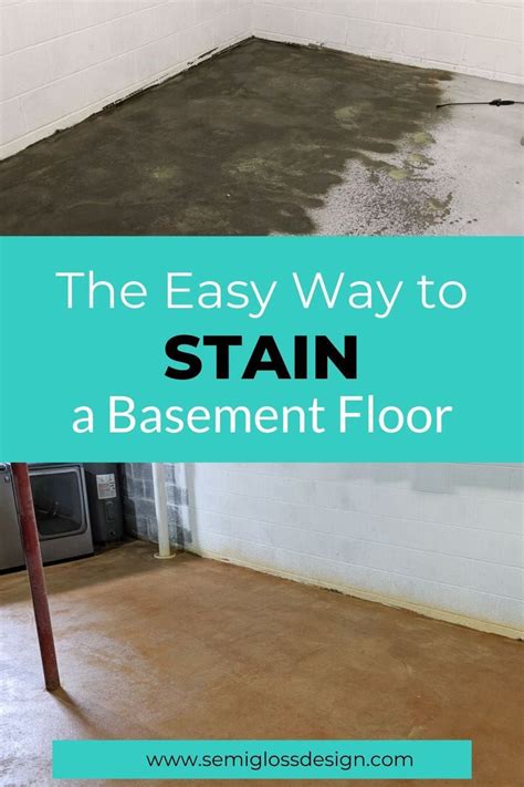 How To Diy Paint A Concrete Floor In Your Basement Artofit