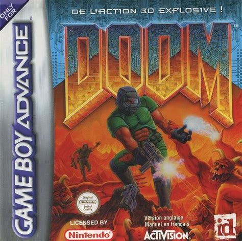 DOOM (2001) Game Boy Advance box cover art - MobyGames