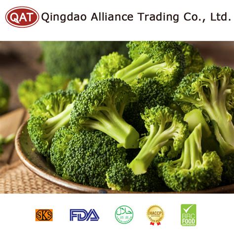 New Crop IQF Vegetable Frozen Broccoli With FDA Brc HACCP Certification