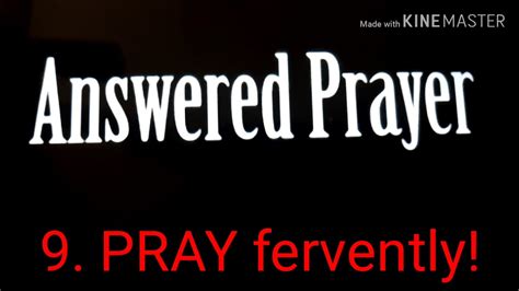 12 Keys To Getting Your Prayers Answered Youtube