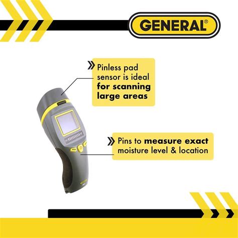 MM9 Pin Pinless Moisture Meter