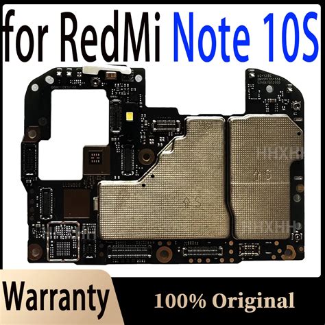 Original Unlocked Motherboards For Xiaomi Redmi Note 10S Note 10S