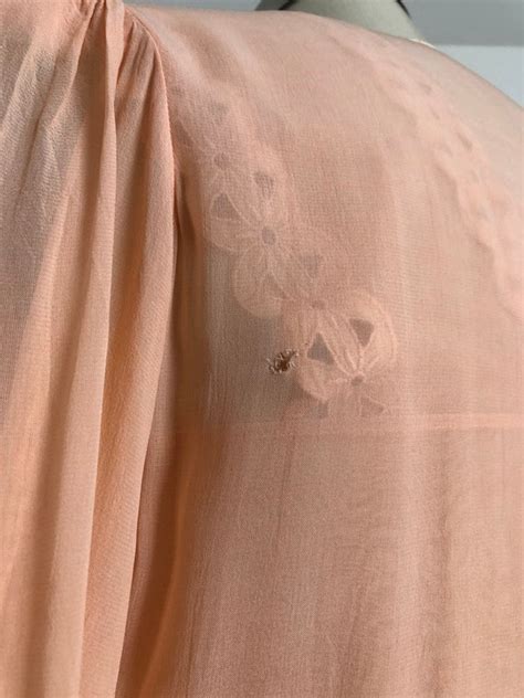 Vintage S Peignoir Set Lingerie M Gem