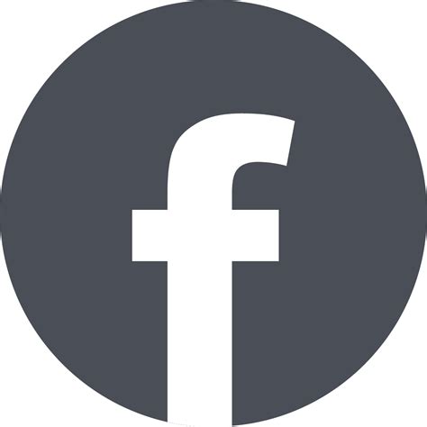 Download Facebook Logoon Black Background