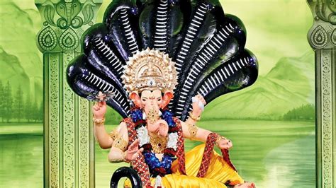 Ganesh Chaturthi Four Feet Rule Lays Beloved Lalbaugcha Raja Idol Low