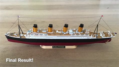 RMS Titanic Revell 1 700 YouTube