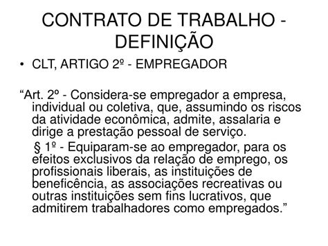 São Considerados Elementos Essenciais Do Contrato Individual De Trabalho