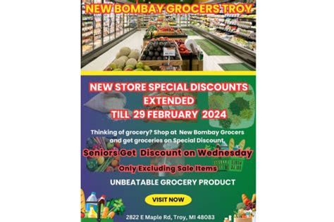 New Bombay Grocers Troy