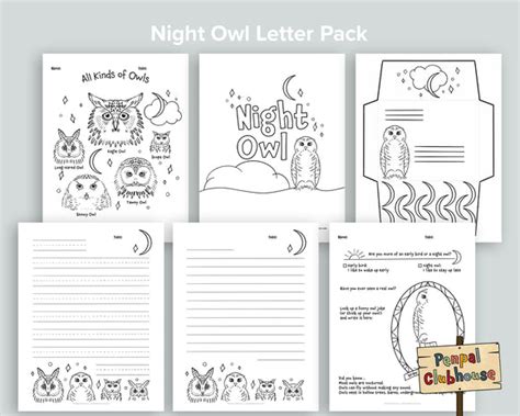 Night Owl Letter Pack Mornings Together