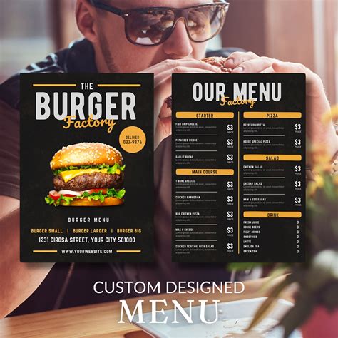 Custom Menu (Design Only) | Ajon