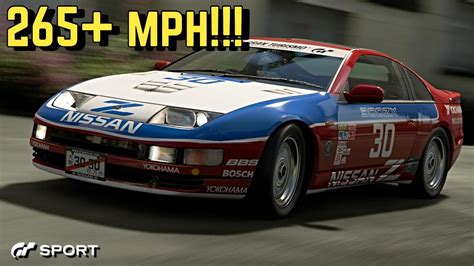 Gt Sport 265 Mph Nissan 300zx Setup Youtube