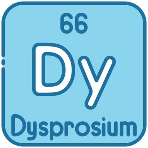 Dysprosium Generic color lineal-color icon