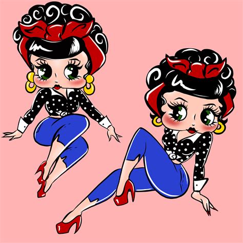 Betty Boop Inspired Logo Behance