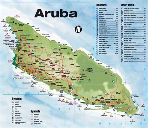 Maps of Aruba | Map Library | Maps of the World